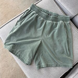 Lululemon Athletica Green Athletic Shorts
